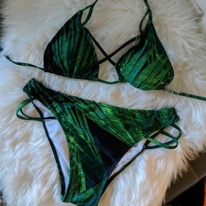 Palm leaf bikini